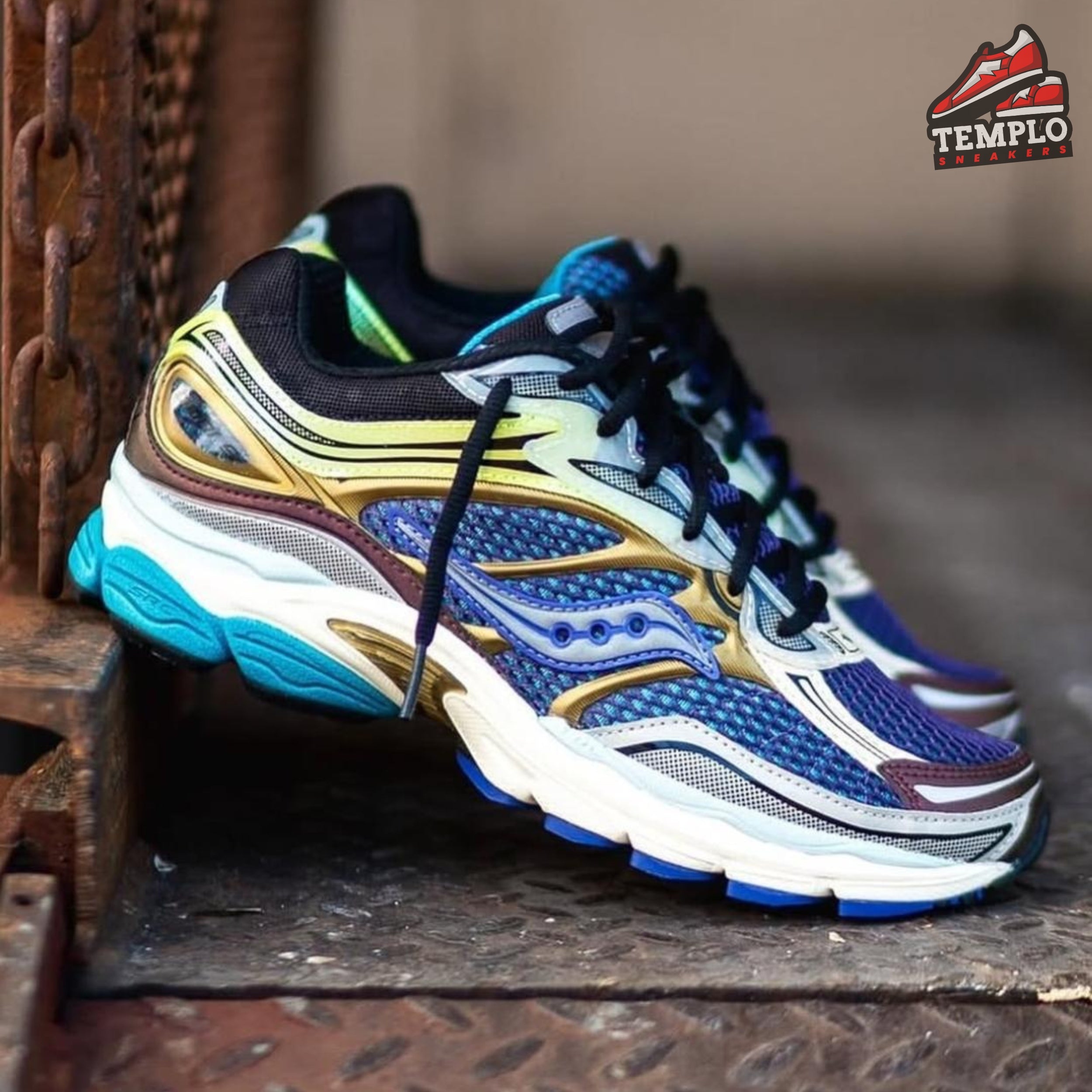 SAUCONY BLANCA AZUL