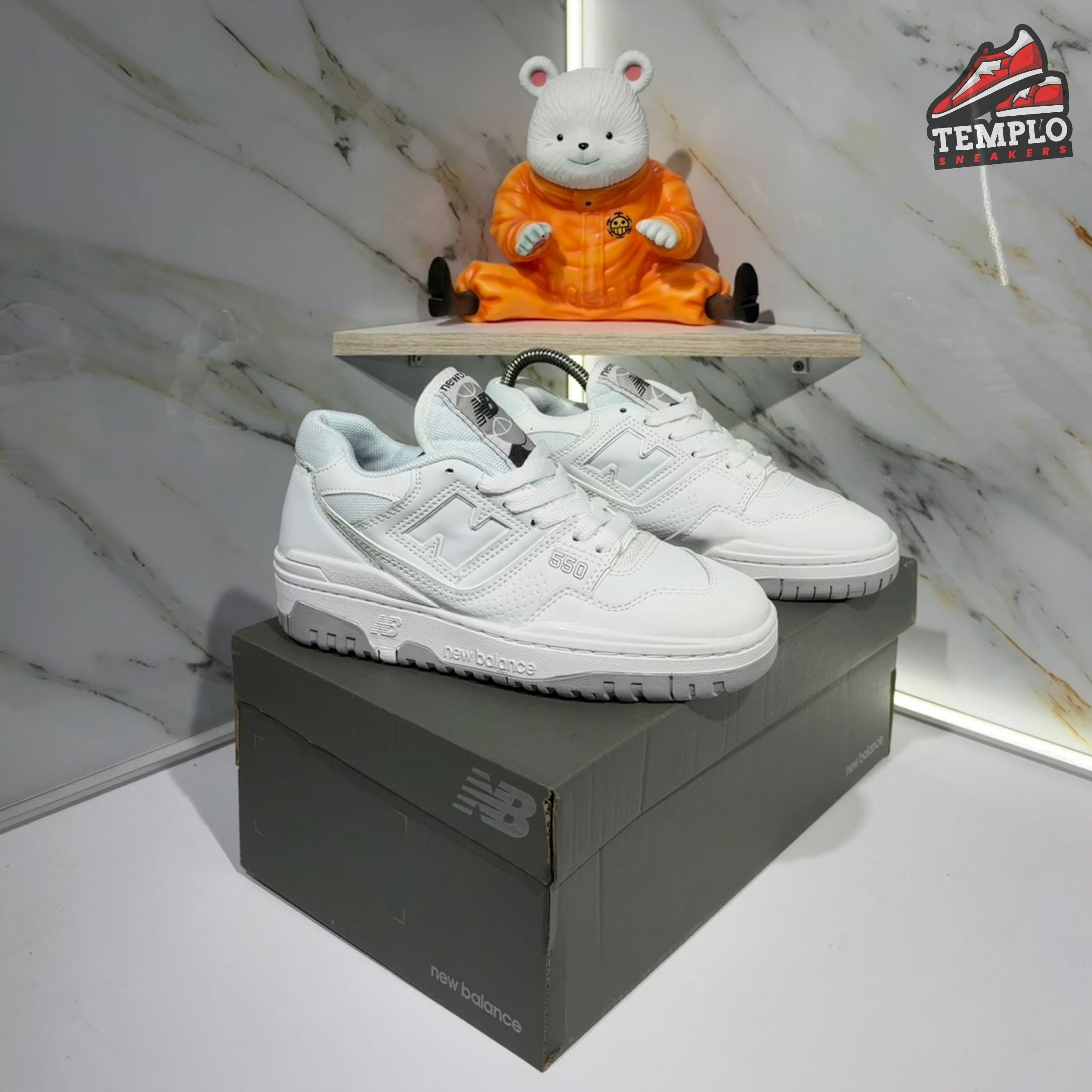NEW BALANCE 550 BLANCA GRIS