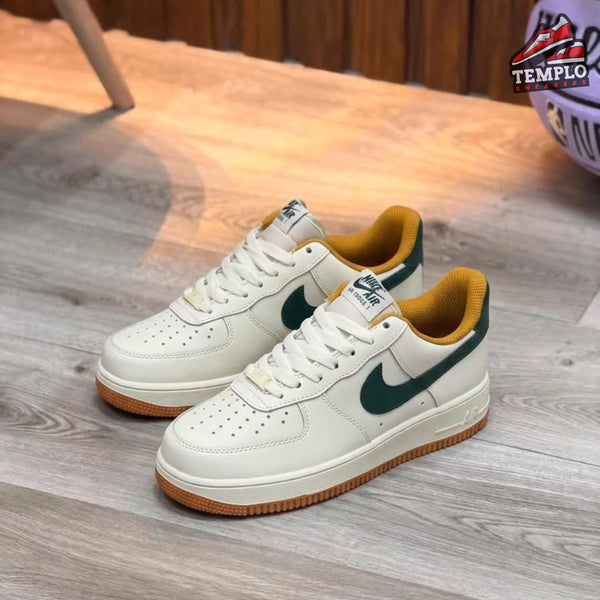 NIKE AIR FORCE ONE BEIGE VERDE