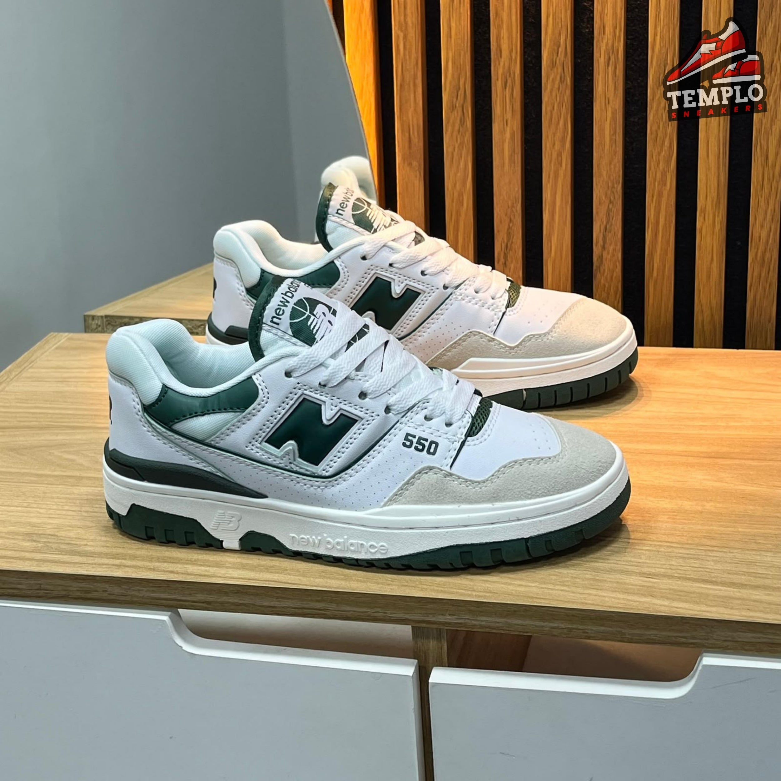 NEW BALANCE 550 BLANCA VERDE
