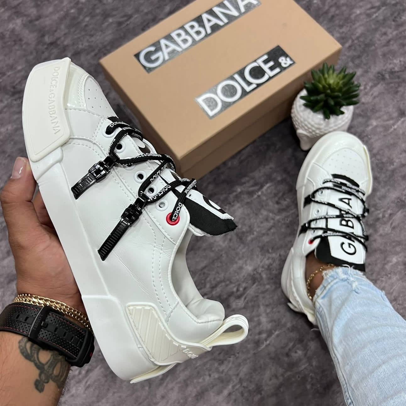 Gabbana Blancos Zapatos Dolce Gabbana Originales Gabbana Zapatos