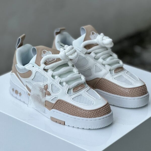 LOUIS VUITTON SKATE BLANCA PALO ROSA