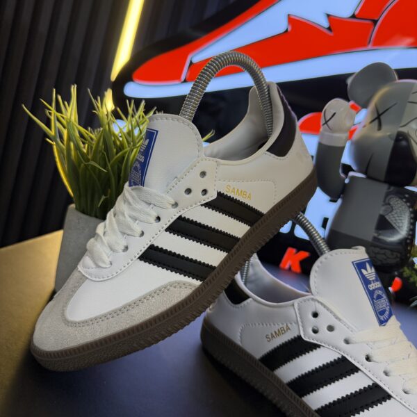 ADIDAS SAMBA BLANCA NEGRA