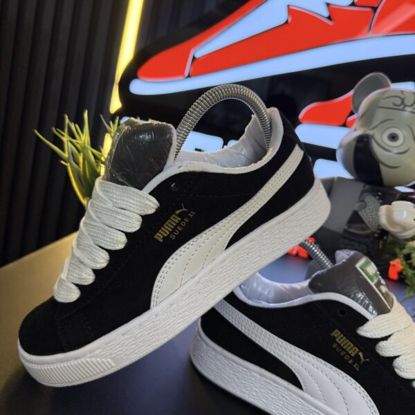 PUMA SUEDE XL 2 NEGRA BLANCA 2 PUMA SUEDE XL 2 NEGRA BLANCA