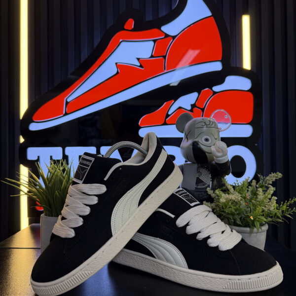 PUMA SUEDE XL NEGRA BLANCA 1 PUMA SUEDE XL NEGRA BLANCA 1