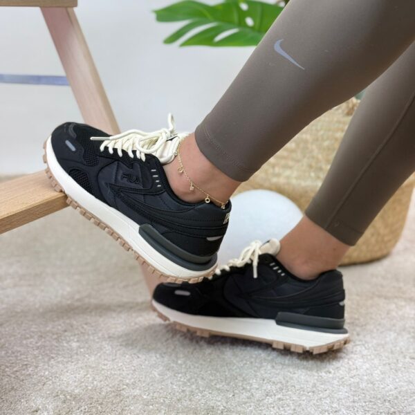 FILA ZAGATO NEGRA BLANCA