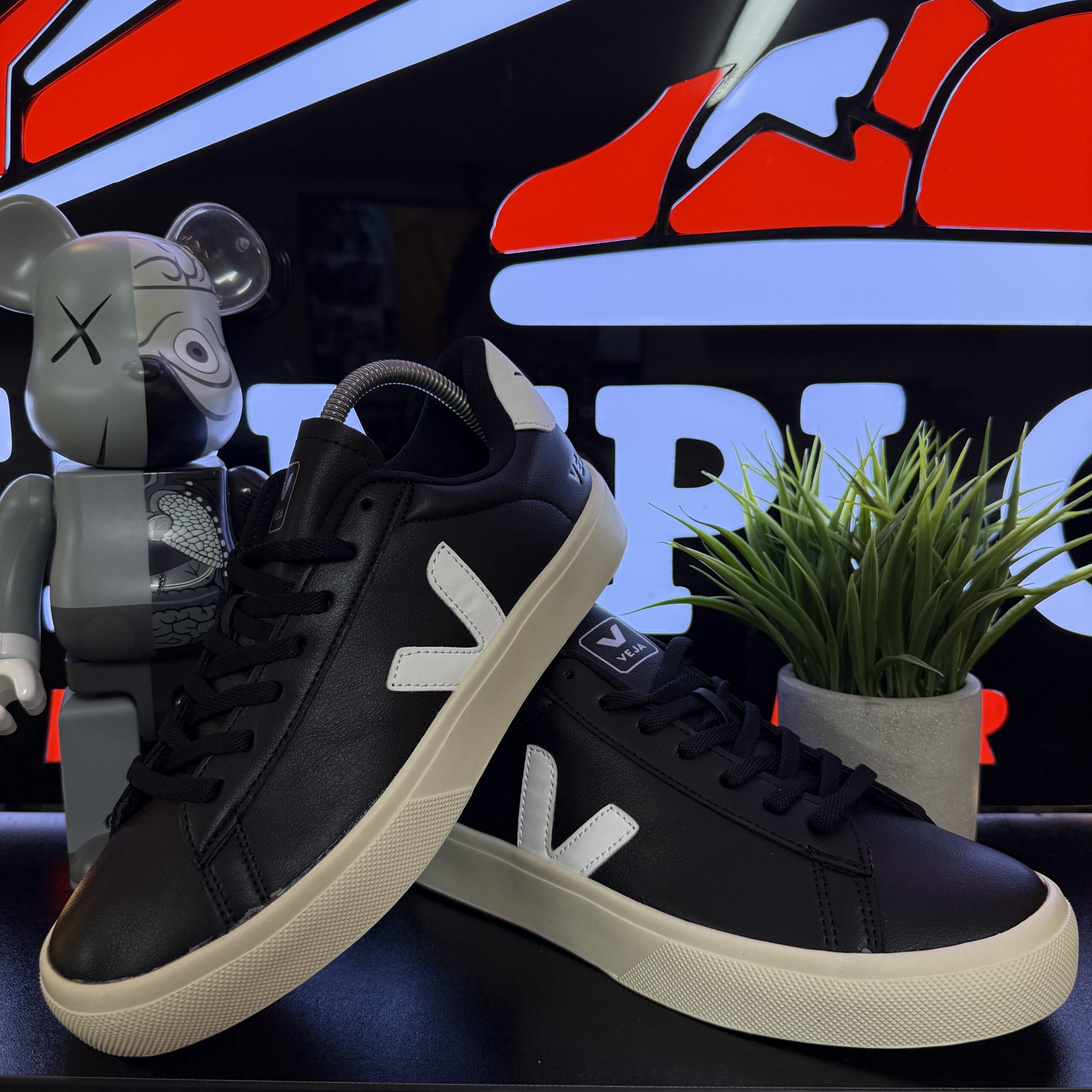 VEJA NEGRA BLANCA Templo Sneakers