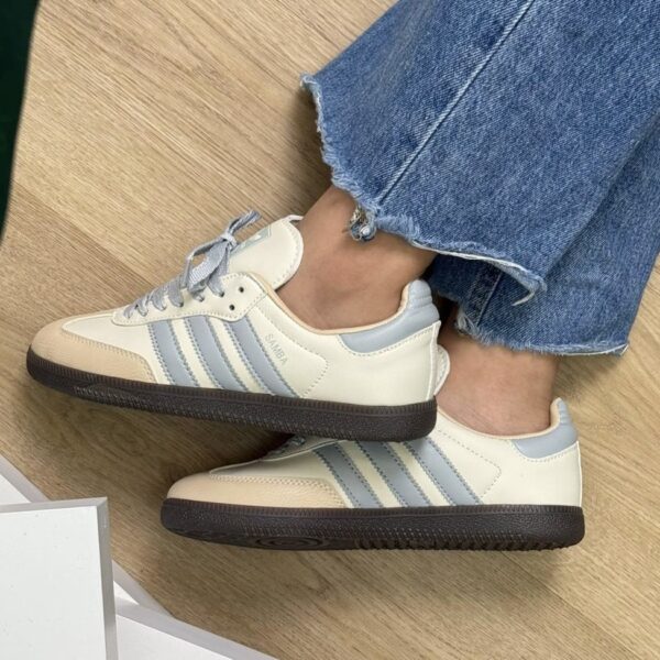 ADIDAS SAMBA BLANCA AZUL