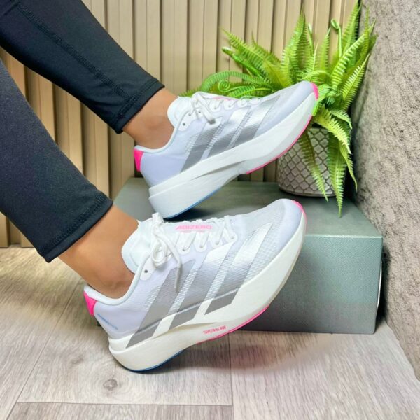 ADIZERO BLANCA PLATA