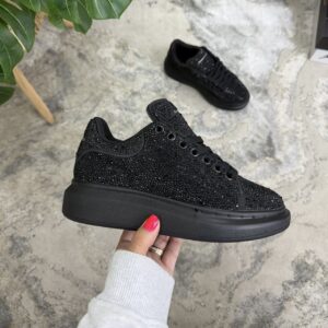 ALEXANDER MACQUEEN NEGRA BRILLOS DAMA ALEXANDER MACQUEEN NEGRA BRILLOS