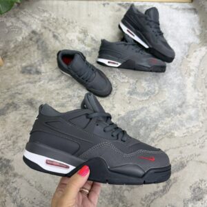 JORDAN RETRO 4 OG BIKE GRIS HOMBRE Y DAMA JORDAN RETRO 4 OG BIKE GRIS