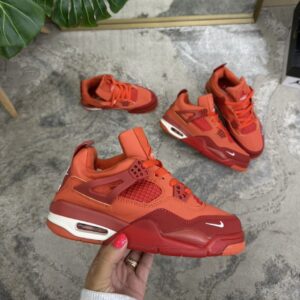 JORDAN RETRO 4 OG BIKE NARANJA HOMBRE Y DAMA JORDAN RETRO 4 OG BIKE NARANJA