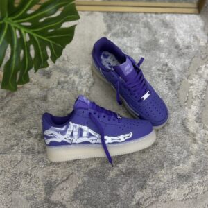 NIKE AF1 SKELETON MORADA HOMBRE NIKE AF1 SKELETON MORADA