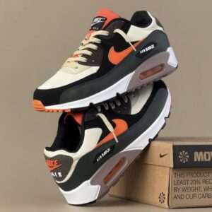 NIKE AIR MAX 90 BIEGE NARANJA HOMBRE NIKE AIR MAX 90 BIEGE NARANJA