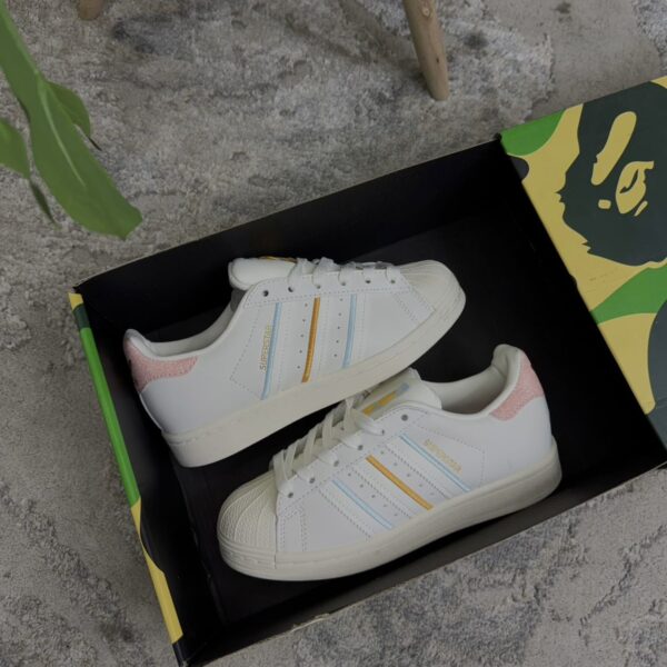 ADIDAS SUPERSTAR BLANCA ROSA