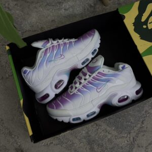 NIKE TN BLANCA MORADA DAMA NIKE TN BLANCA MORADA