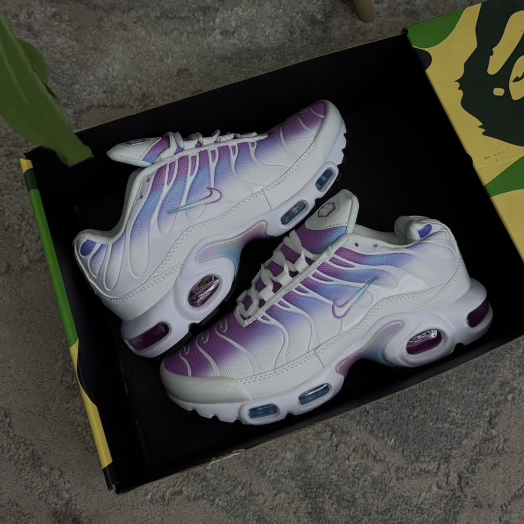 NIKE TN BLANCA MORADA