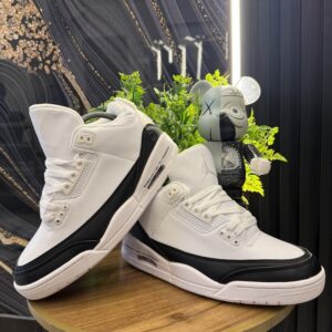 JORDAN RETRO 3 BLANCA NEGRA