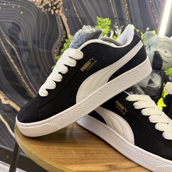 PUMA SUEDE XL BLANCA NEGRA